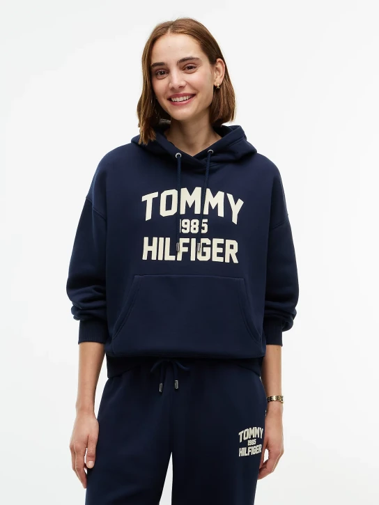 Tommy Hilfiger dámska tmavo modrá mikina