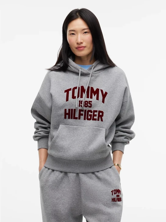 Tommy Hilfiger dámska šedá mikina