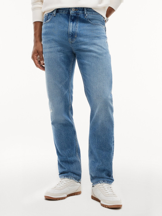 Tommy Jeans pánske modré džínsy