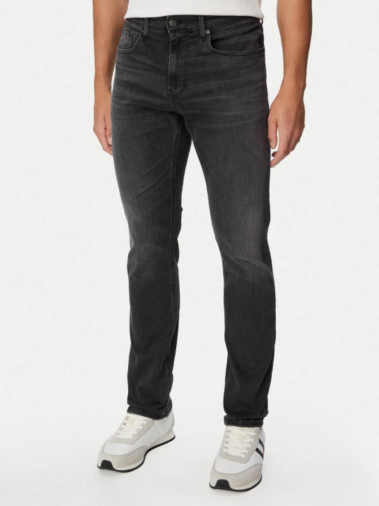 Tommy Jeans pánske šedivé džínsy