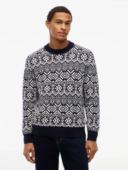 Tommy Hilfiger pánsky vzorovaný sveter
