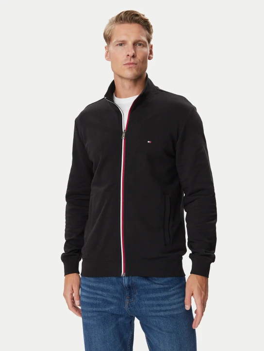 Tommy Hilfiger pánska čierna mikina