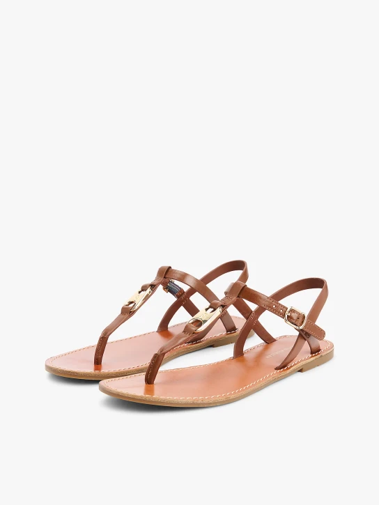 Tommy Hilfiger dámske hnedé sandále