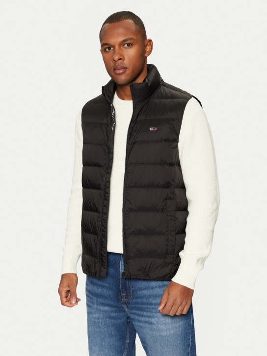 Tommy Jeans pánska čierna vesta