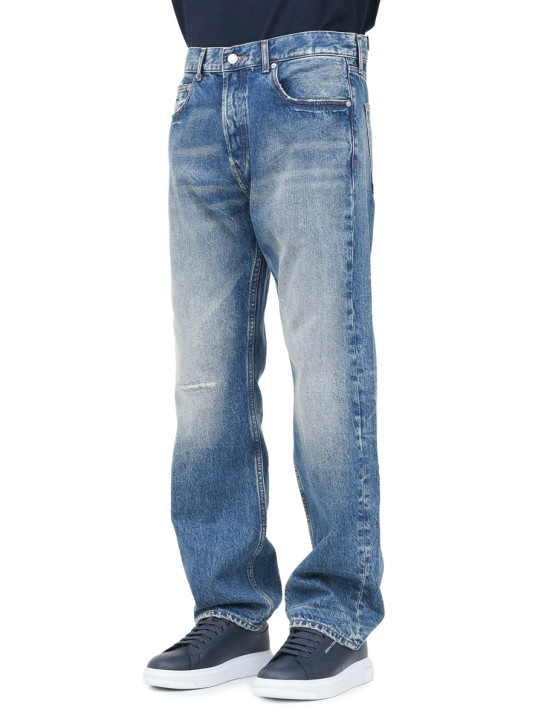 Tommy Jeans pánske modré džínsy