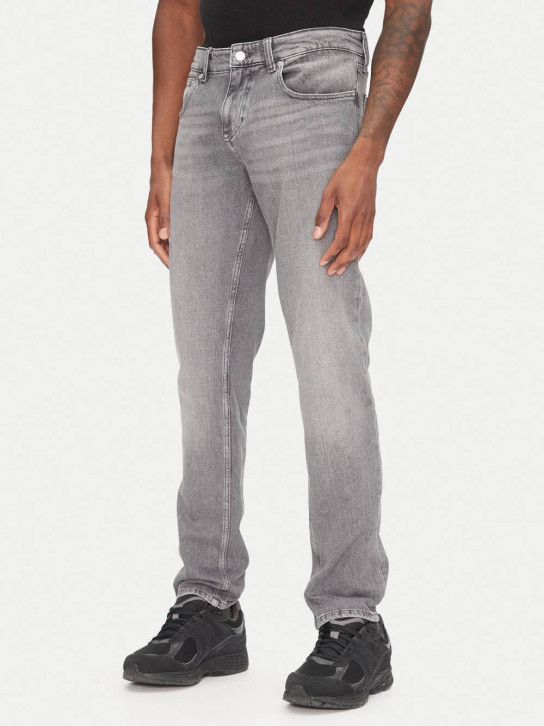 Tommy Jeans pánske šedé džínsy