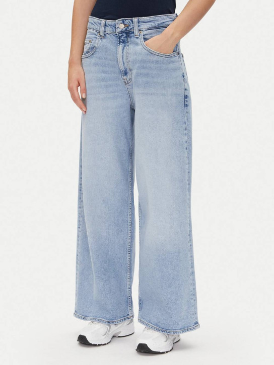 Tommy Jeans dámske modré džínsy