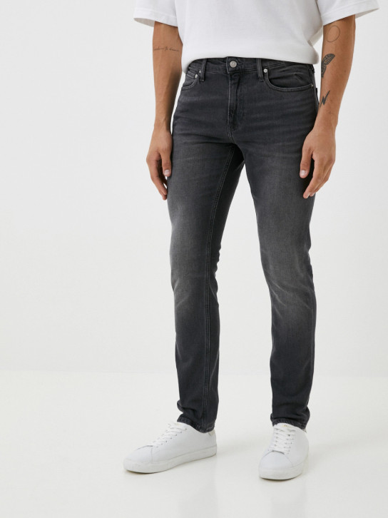 Calvin Klein pánske šedé džínsy