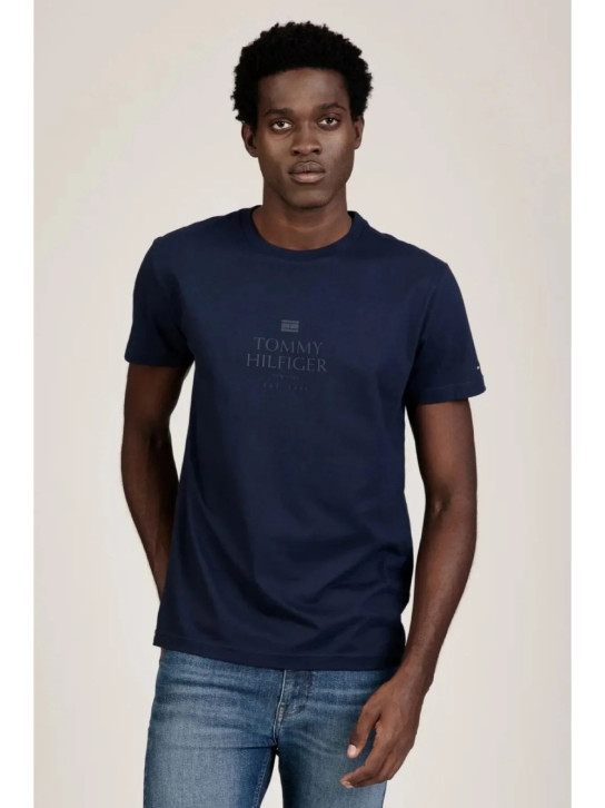   Tommy Hilfiger pánske tmavo modré tričko