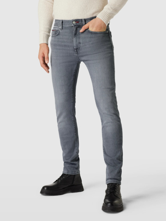 Tommy Hilfiger pánske šedé džínsy