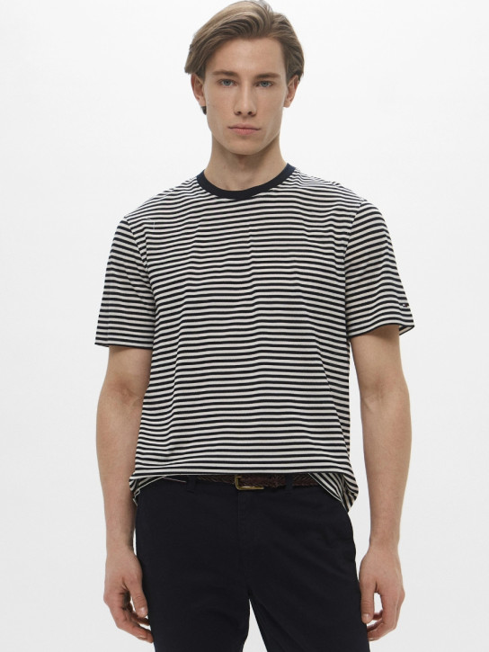 Tommy Hilfiger pánske pruhované tričko