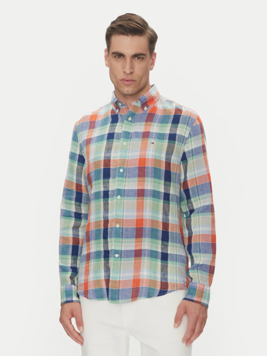 Tommy Hilfiger pánska kockovaná košeľa