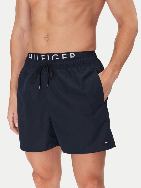Tommy Hilfiger pánske tmavo modré plavky