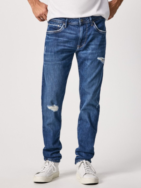 Pepe Jeans pánske modré džínsy