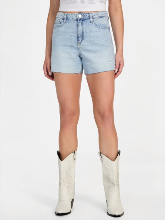Guess dámske modré džínsové šortky