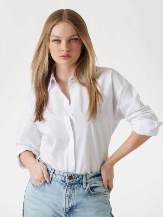 Guess dámska biela košeľa