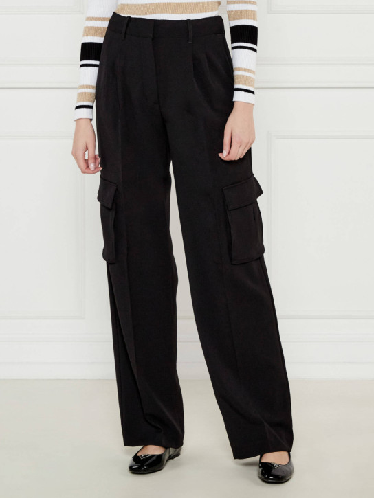 Guess dámske čierne nohavice