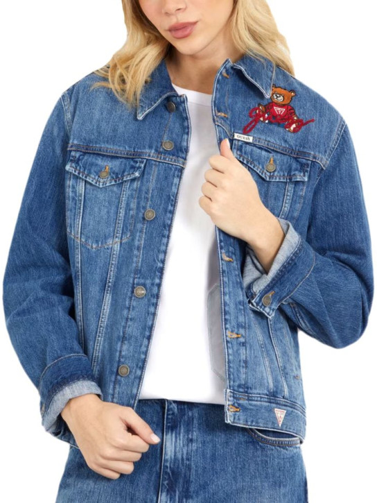 Guess unisex džínsová bunda