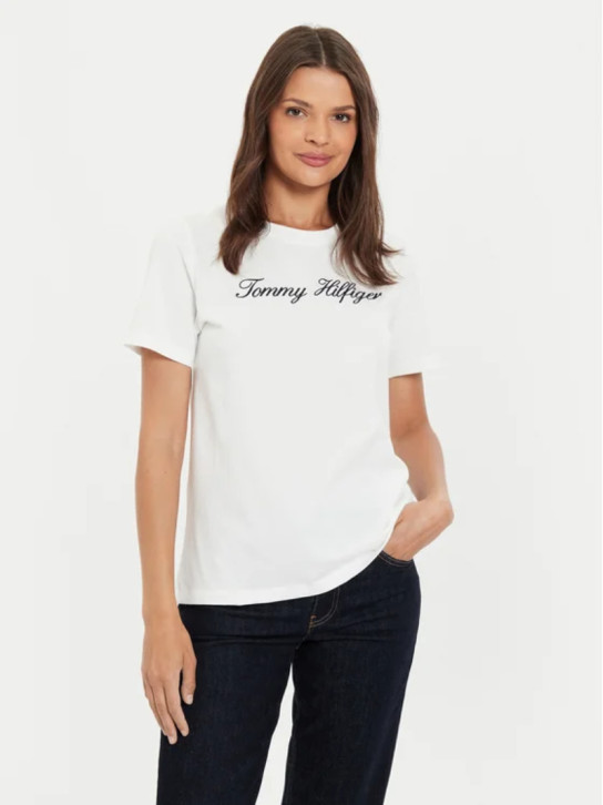 Tommy Hilfiger dámske biele tričko