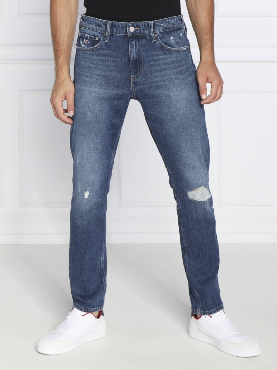 Tommy Jeans pánske modré džínsy