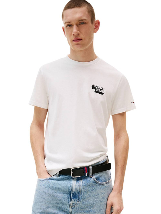 TJM SLIM STACK LOGO TEE EXT