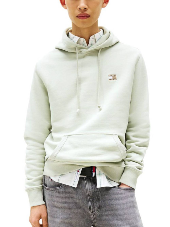 Tommy Jeans pánska zelená mikina