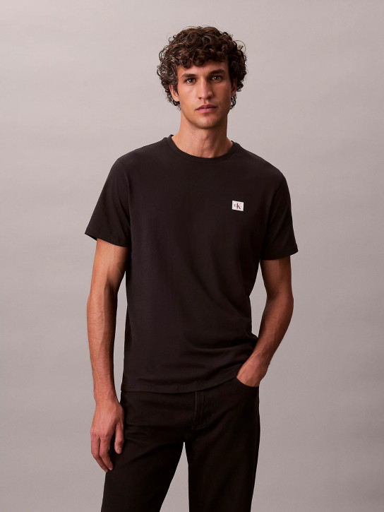 Calvin Klein pánske čierne tričko