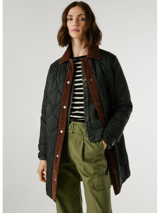 Pepe Jeans dámska čierna bunda