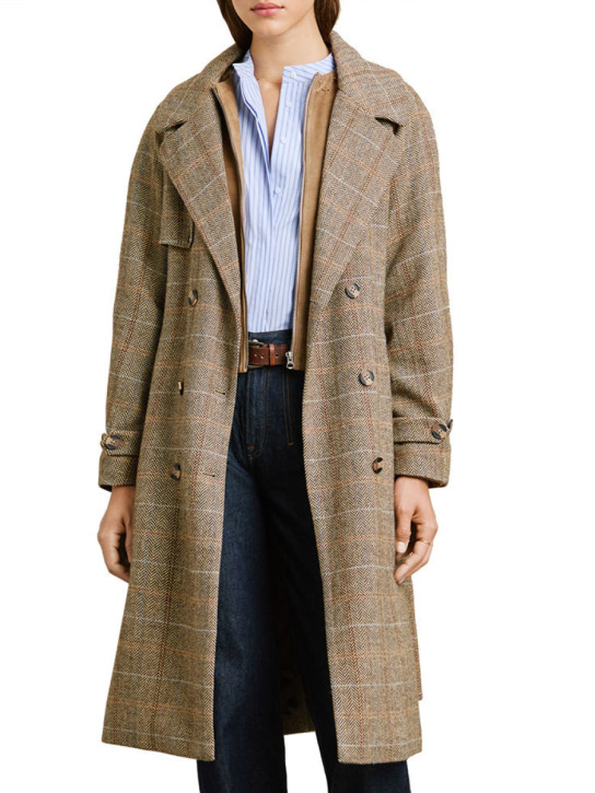 Pepe Jeans dámsky hnedý kabát