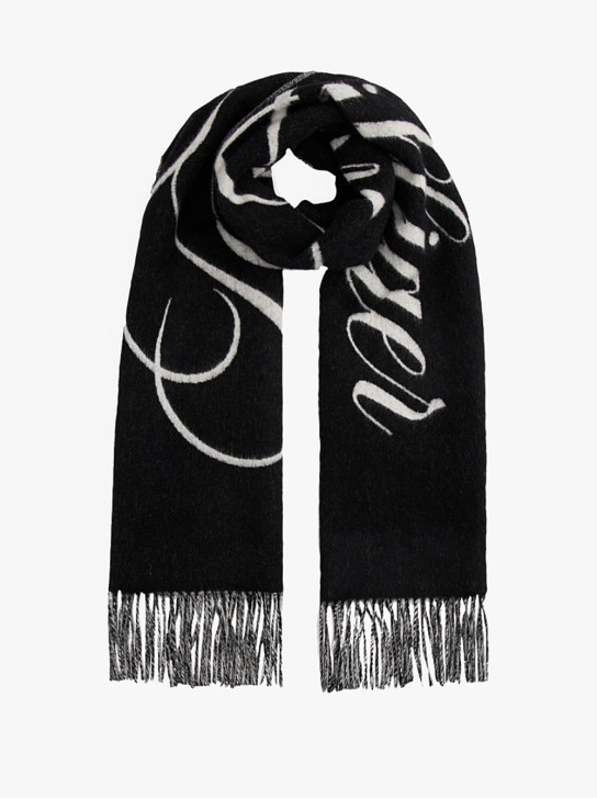 TOMMY SCRIPT LOGO SCARF