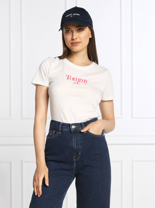 Tommy Jeans dámske biele tričko
