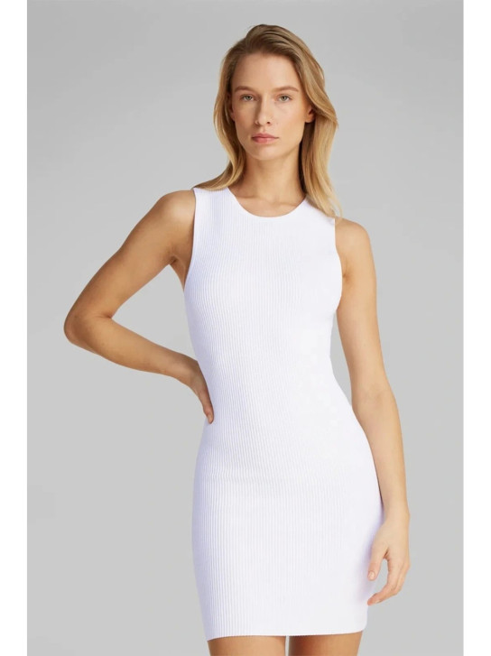 Calvin Klein dámske biele šaty