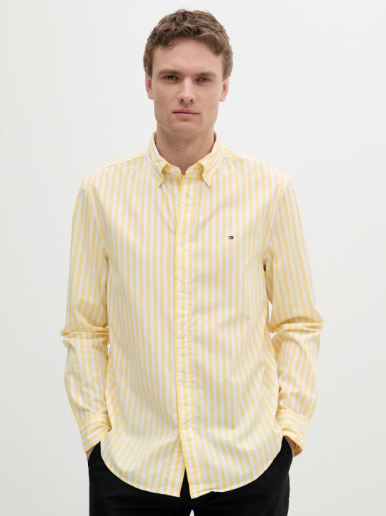 Tommy Hilfiger pánska pruhovaná košeľa Poplin