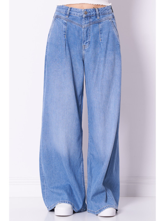 Pepe Jeans dámske modré džínsy