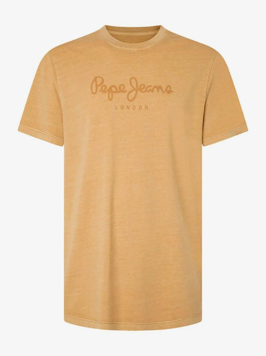 Pepe Jeans pánske béžové tričko