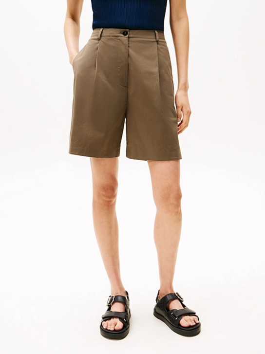 Tommy Hilfiger dámske khaki šortky