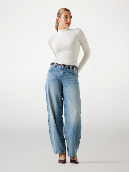 Guess dámsky krémový rolák 