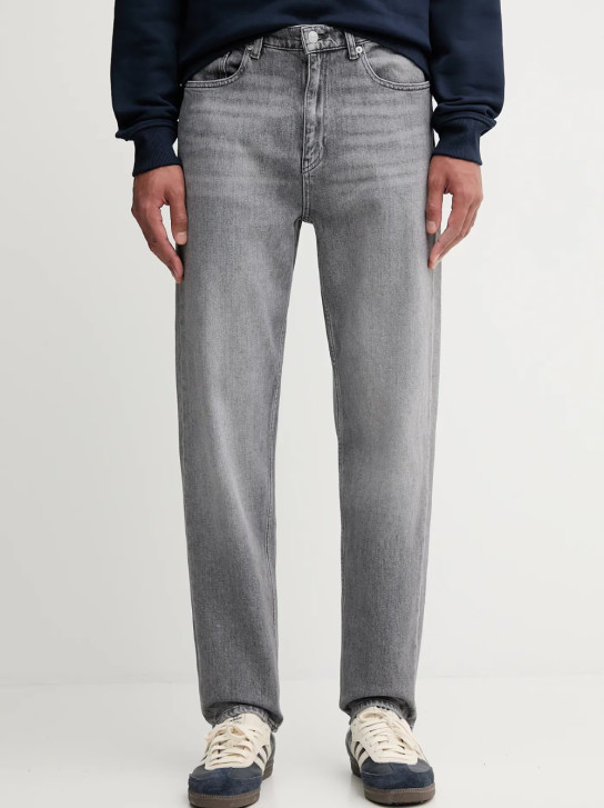 Tommy Jeans pánske šedé džínsy
