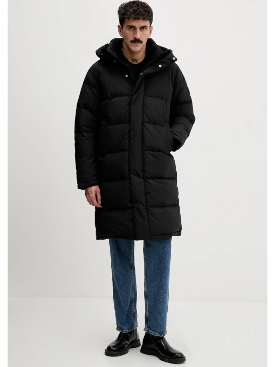 Tommy Jeans pánska čierna bunda