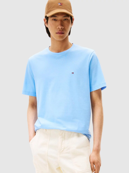 Tommy Hilfiger pánske svetlo modré tričko