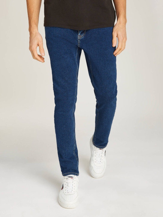 Tommy Jeans pánske modré džínsy