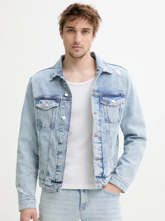 Tommy Jeans pánska džínsová bunda