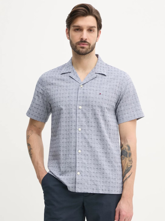 Tommy Hilfiger pánska modrá košeľa