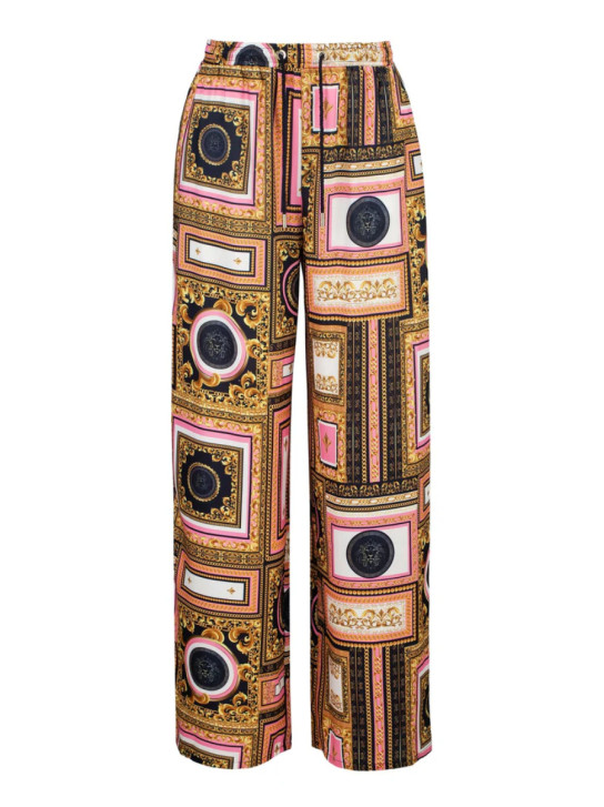 19v69 dámske vzorované nohavice