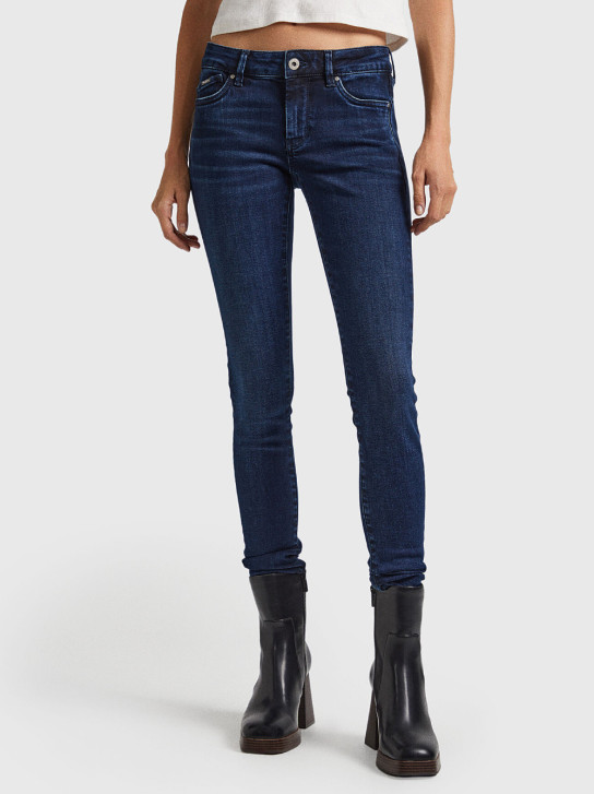 Pepe Jeans dámske modré džínsy Pixie