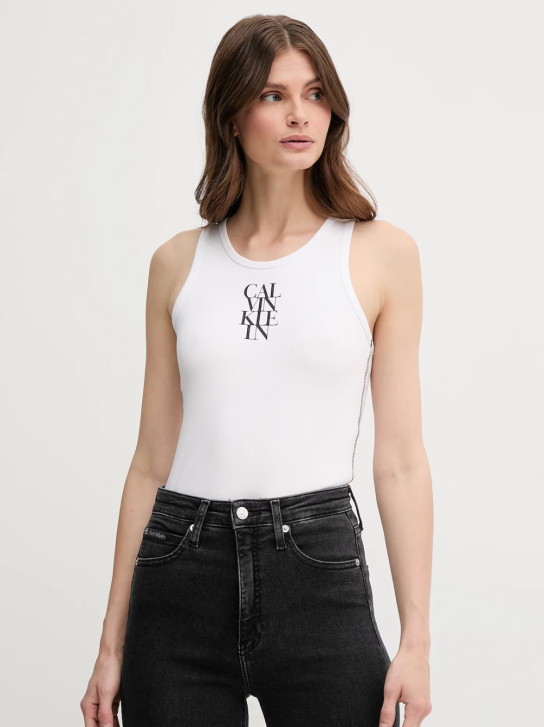 Calvin Klein dámske biele tielko