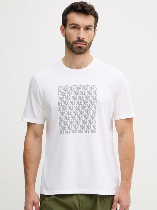 Calvin Klein pánske biele tričko