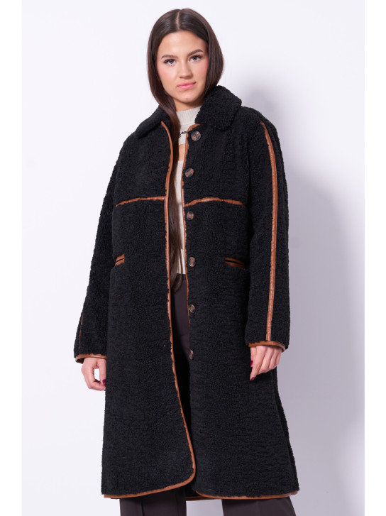 Pepe Jeans dámsky čierny kabát