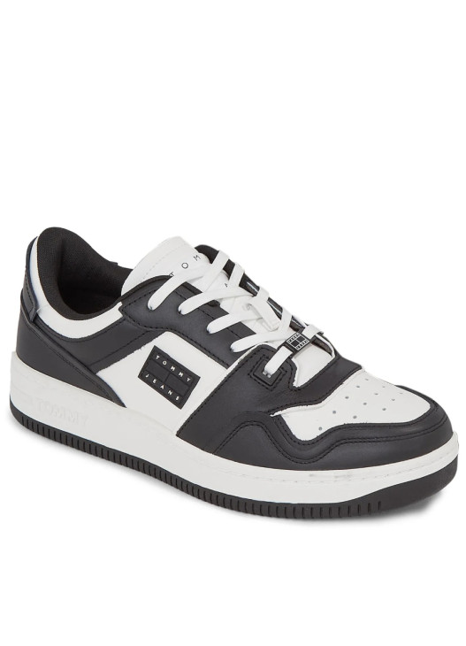 Tommy Jeans pánske čiernobiele tenisky