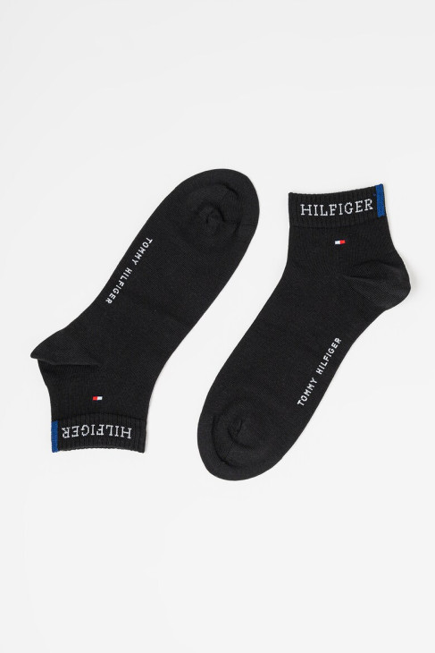 Tommy Hilfiger pánske čierne ponožky 2 pack